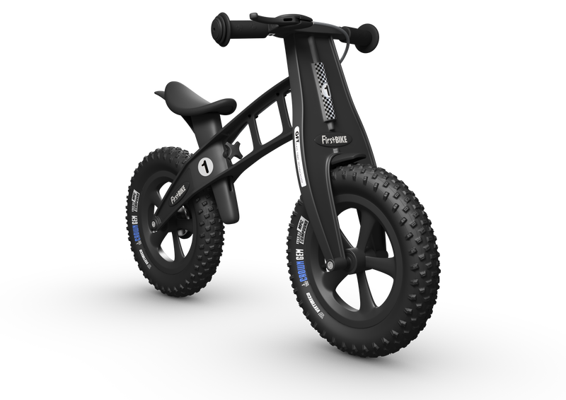 FirstBIKE FATbike | Black Balance Bike