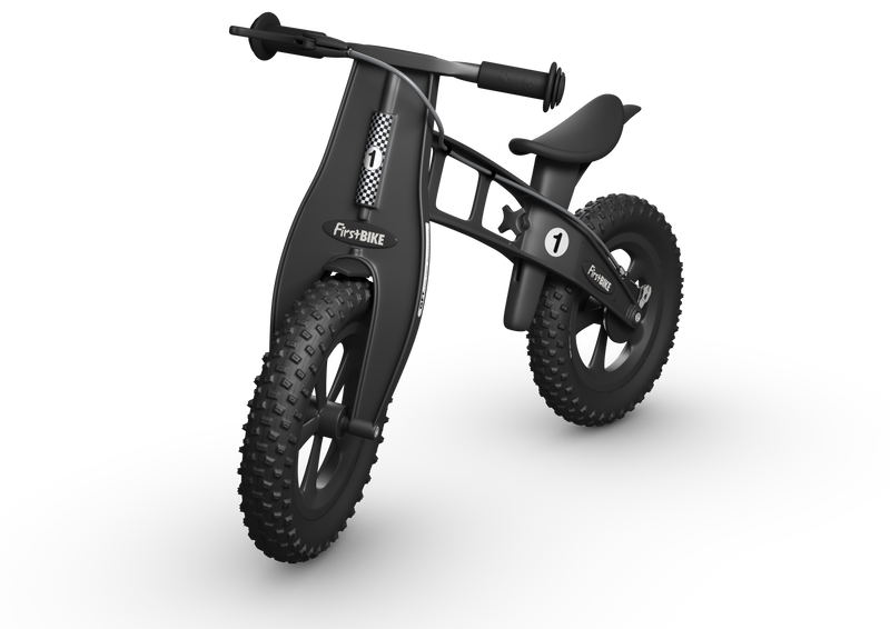 FirstBIKE FATbike | Black Balance Bike