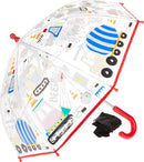 Colour-Changing Kids Umbrella | Construction - Clear