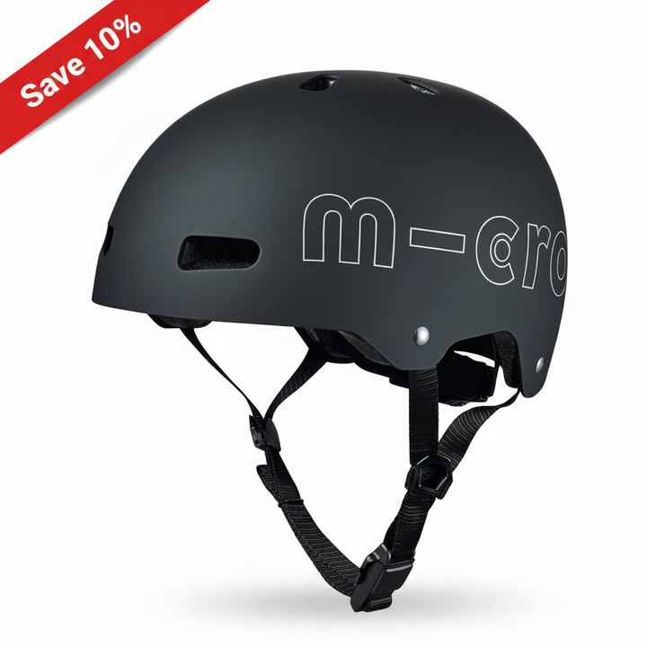 Micro Helmet - Black (Large: 58-61cm)