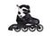 Micro Skates - JOY Rollerblades - Black/White (Sizes 7 Junior to 6 Adult)