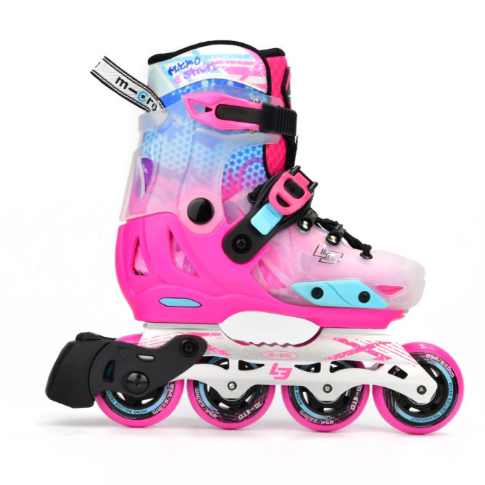 Micro Skates - INFINITE LE Rollerblades - Pink (Sizes J11 - 6)