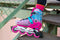 Micro Skates - INFINITE LE Rollerblades - Pink (Sizes J11 - 6)