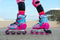 Micro Skates - INFINITE LE Rollerblades - Pink (Sizes J11 - 6)