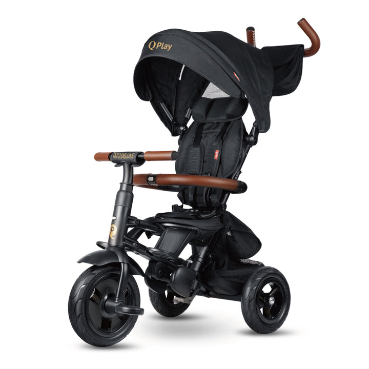 QPlay Rito Deluxe: Transforming Tricycle | Black
