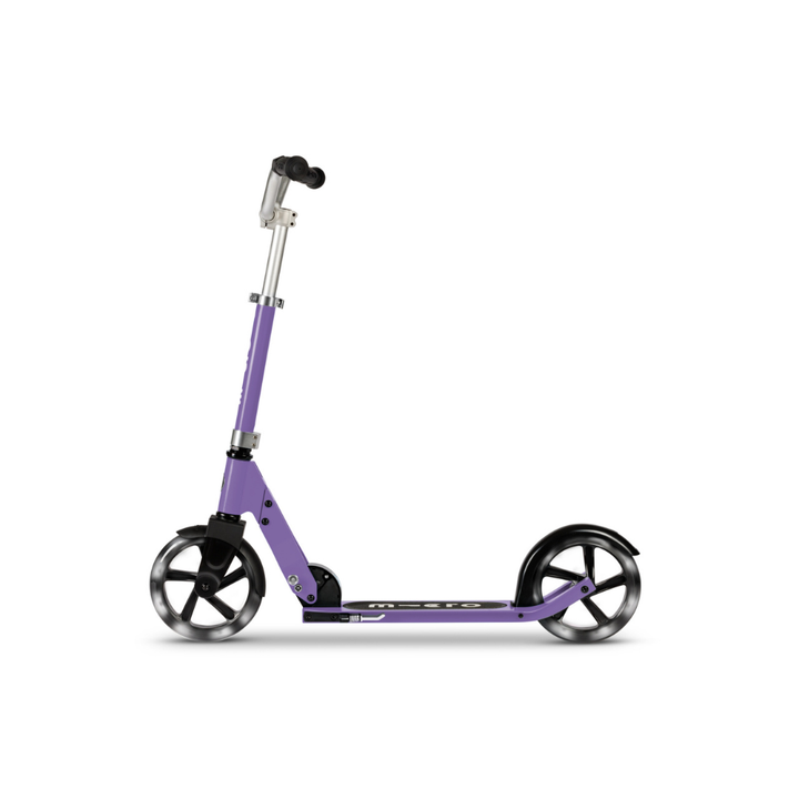 Micro Cruiser Scooter - LED Purple - 2-Wheeled Scooter for Kids and Teens