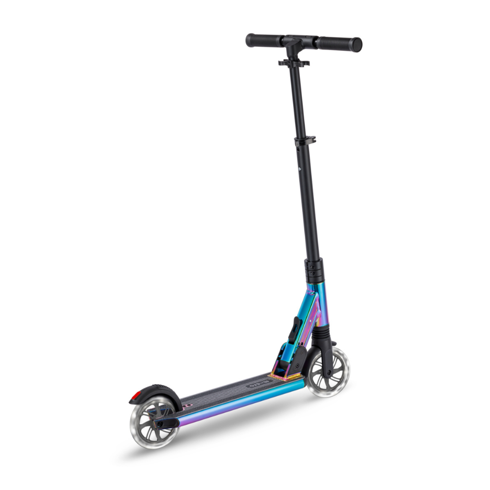 Micro Sprite Suspension Scooter - LED Neochrome - 2-Wheeled Scooter for Kids and Adults