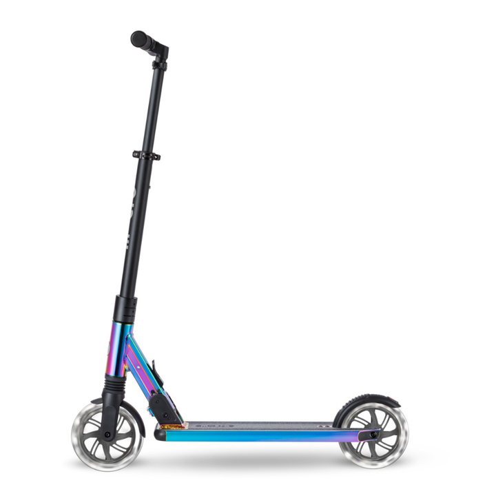 Micro Sprite Suspension Scooter - LED Neochrome - 2-Wheeled Scooter for Kids and Adults