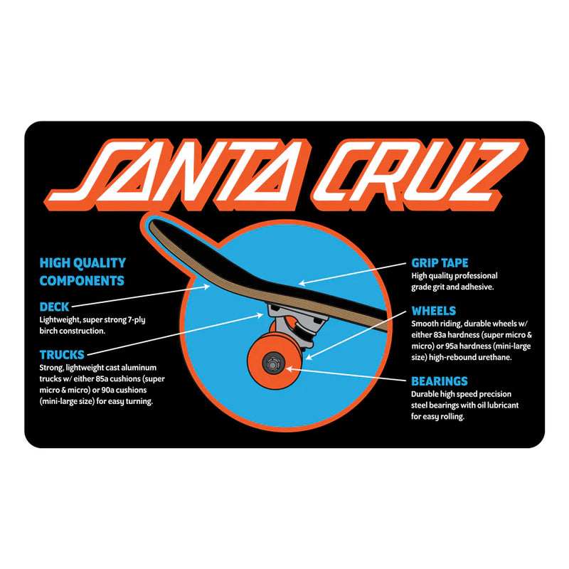 Santa Cruz Skateboard - Classic Dot 7.8"