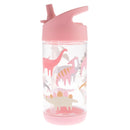 Stephen Joseph | Flip Top Bottle - Pink Dino