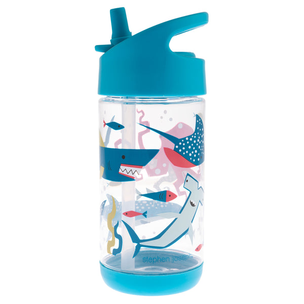 Stephen Joseph | Flip Top Bottle - Shark (New Design)