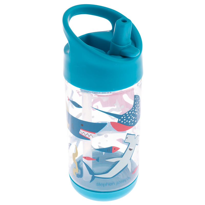 Stephen Joseph | Flip Top Bottle - Shark (New Design)