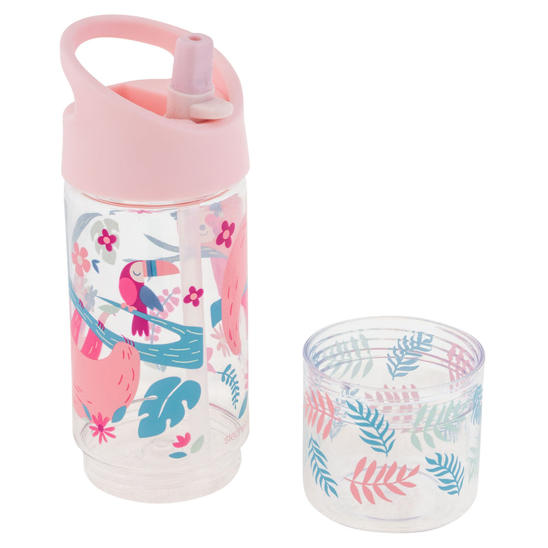 Stephen Joseph | Snack-Tastic Kids' Sip & Snack Bottle - Sloth