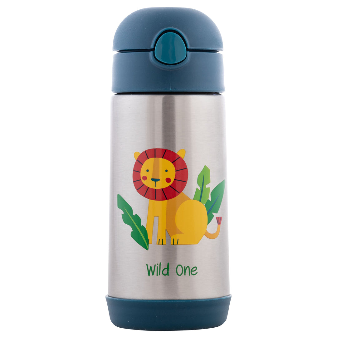 Stephen Joseph | Double Wall Stainless Steel Bottle - Zoo