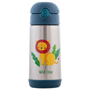 Stephen Joseph | Double Wall Stainless Steel Bottle - Zoo