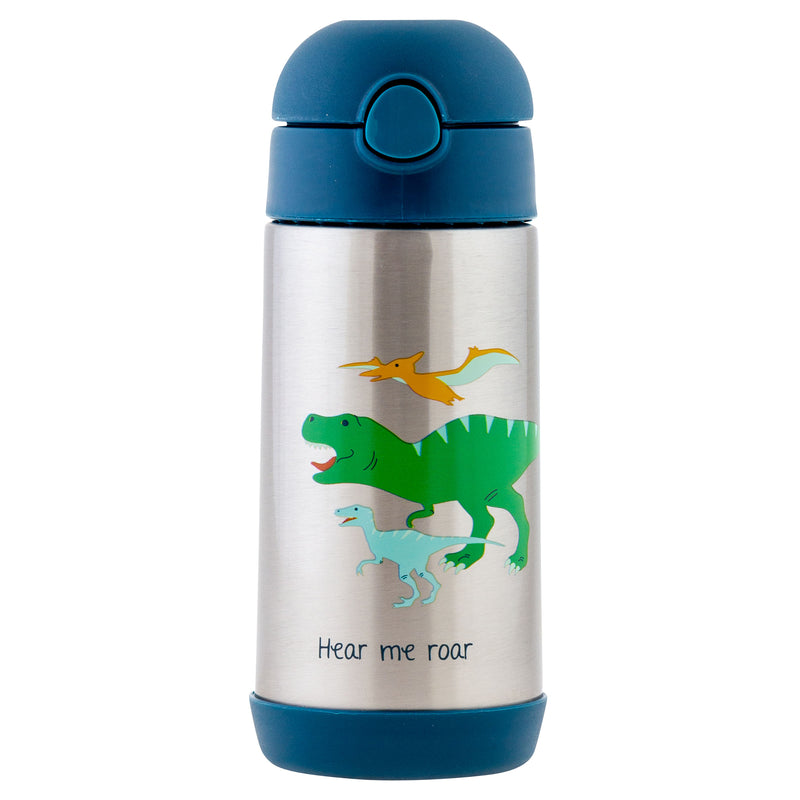 Stephen Joseph | Double Wall Stainless Steel Bottle - Dino