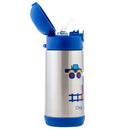 Stephen Joseph | Double Wall Stainless Steel Bottle - Transportation