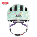 ABUS Helmet - Smiley 3.0 LED - Blue Rainbow (Medium: 50-55cm)