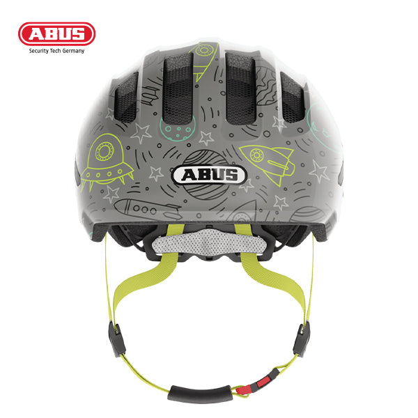 ABUS Helmet - Smiley 3.0 LED - Grey Space (Medium: 50-55cm)