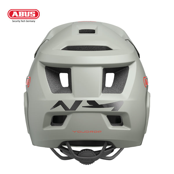 ABUS Helmet - YouDrop FF - Chalk Grey (Small/Medium: 48-55cm)