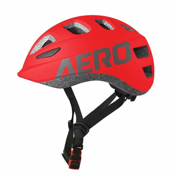 Aero Junior MTB Helmet - Red (Small: 50-54cm)