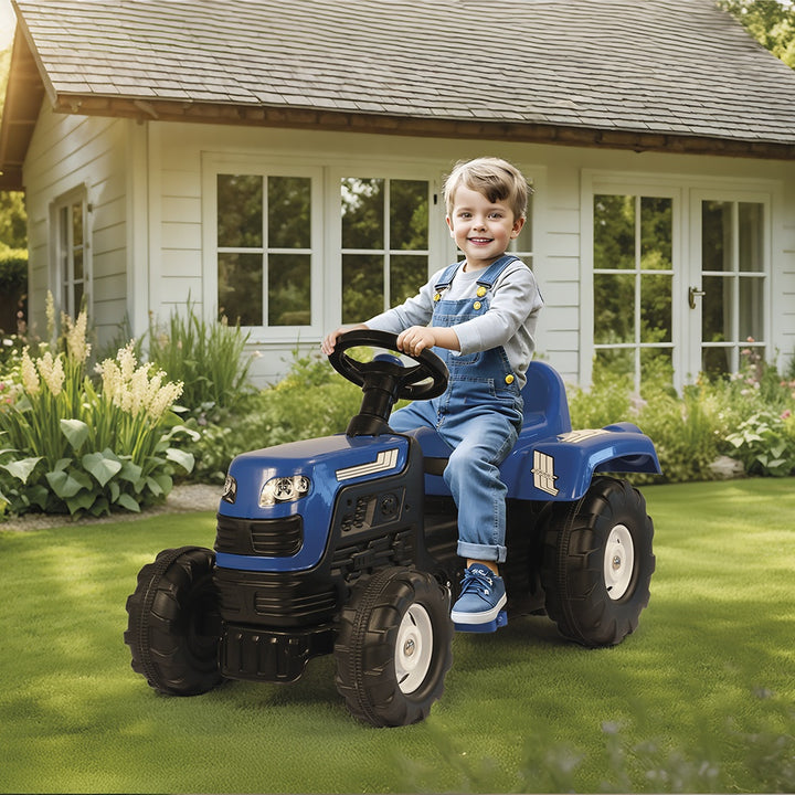 Dolu |  Kids Pedal Tractor (Ages 3-6) | Ranchero Blue