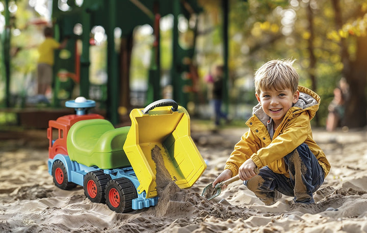 Dolu | Big Truck Ride-On (Ages 1-3) | Foot-to-Floor
