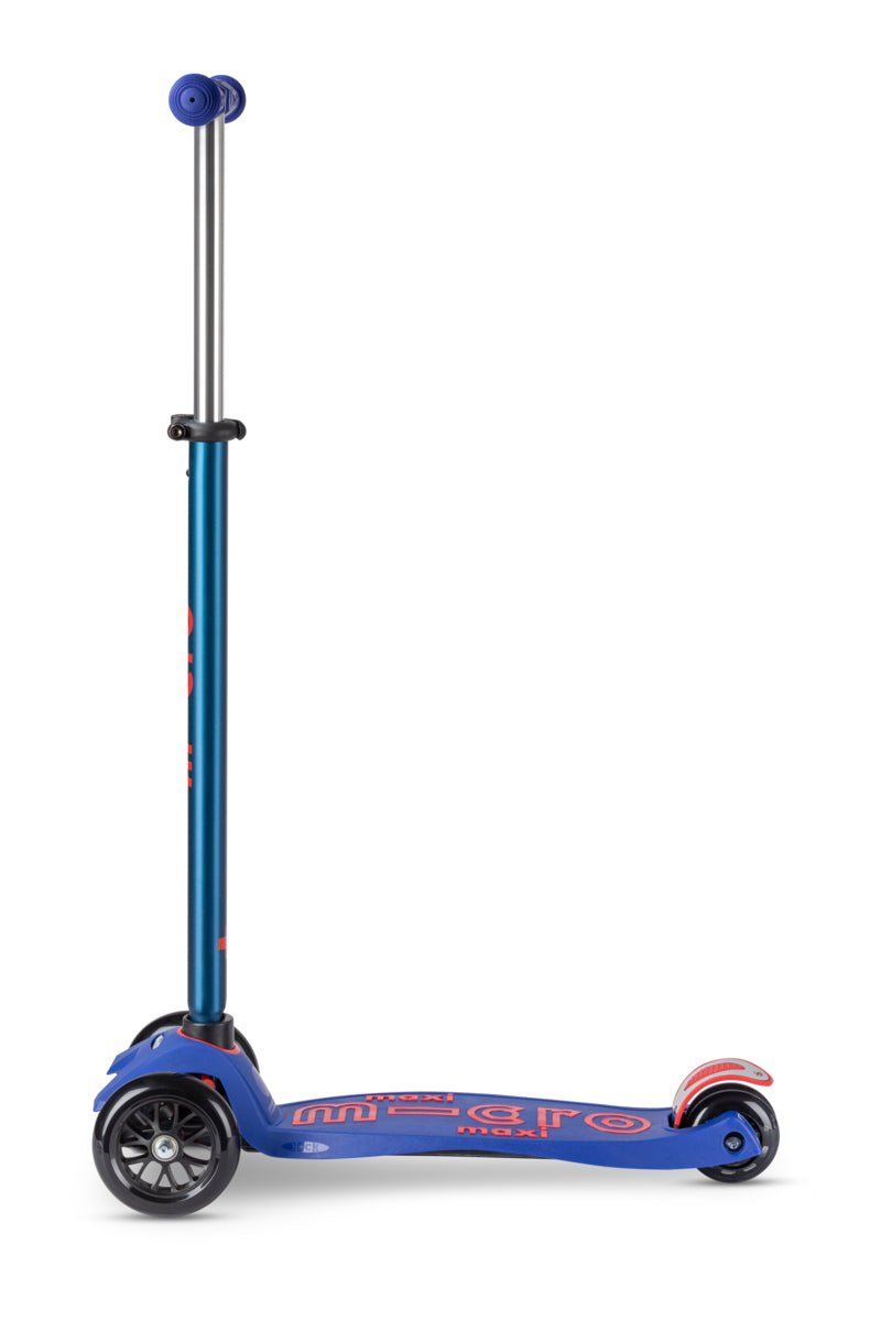 Maxi Micro Deluxe - Blue - 3-Wheeled Scooter for Kids, Ages 5-12