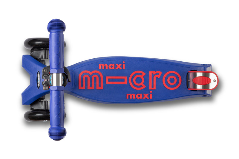 Maxi Micro Deluxe - Blue - 3-Wheeled Scooter for Kids, Ages 5-12