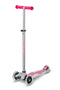 Maxi Micro Deluxe Flux LED - Pink- 3-Wheeled Scooter for Kids, Ages 5-12