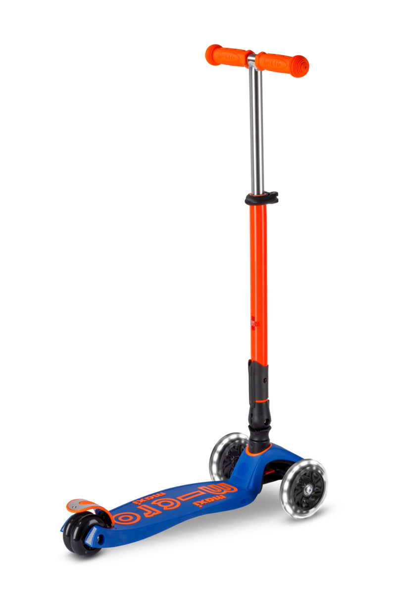 Maxi Micro Deluxe - Foldable Neon LED - Blaze Orange