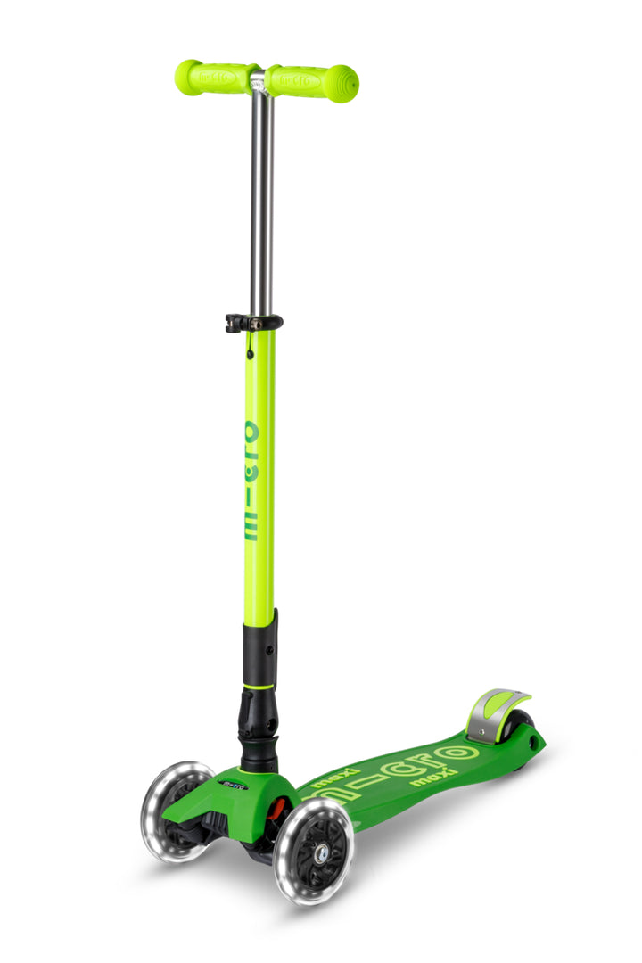 Maxi Micro Deluxe - Foldable Neon LED -  Parrot Green