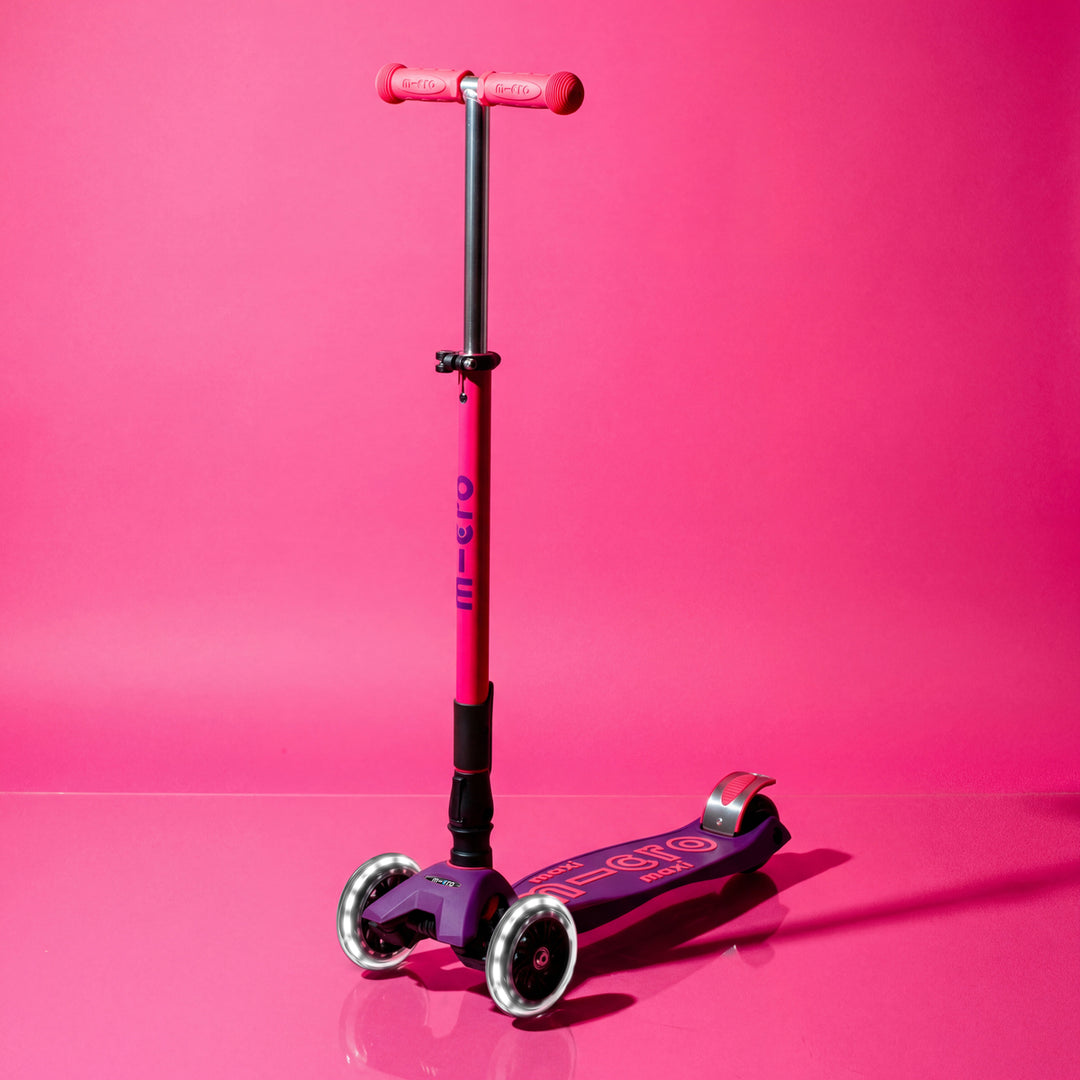 Maxi Micro Deluxe - Foldable Neon LED - Ultra Pink