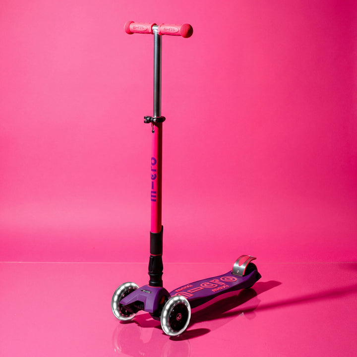 Maxi Micro Deluxe - Foldable Neon LED - Ultra Pink