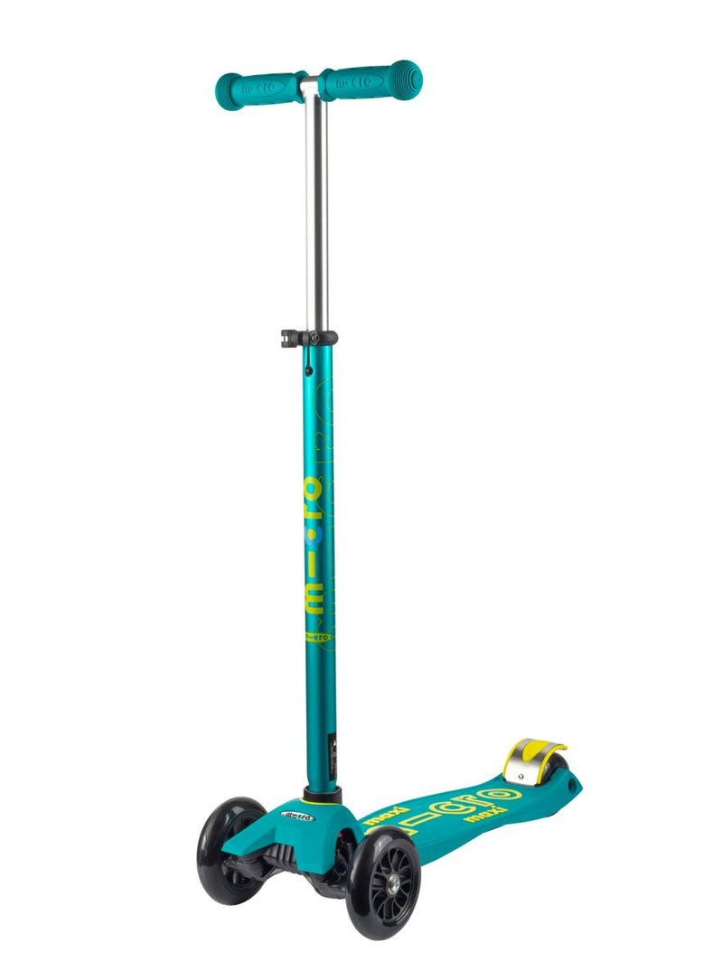 Maxi Micro Deluxe - Petrol Green - 3-Wheeled Scooter for Kids, Ages 5-12