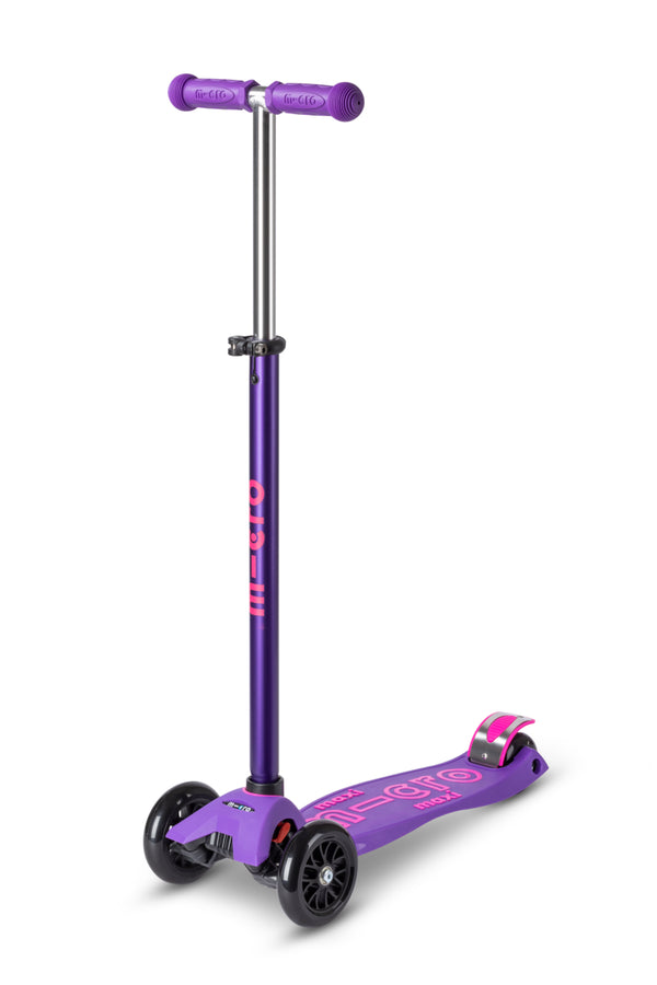 Maxi Micro Deluxe - Purple - 3-Wheeled Scooter for Kids, Ages 5-12