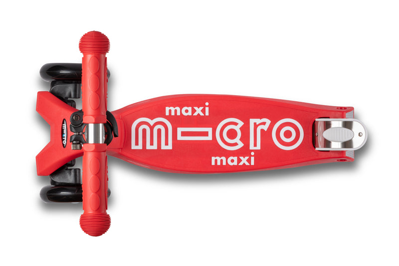 Maxi Micro Deluxe - Red - 3-Wheeled Scooter for Kids, Ages 5-12