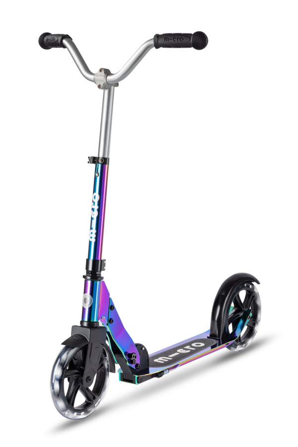 Micro Cruiser Scooter - LED Neochrome - 2-Wheeled Scooter for Kids and Teens