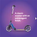 Micro Cruiser Scooter - LED Neochrome - 2-Wheeled Scooter for Kids and Teens