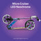 Micro Cruiser Scooter - LED Neochrome - 2-Wheeled Scooter for Kids and Teens