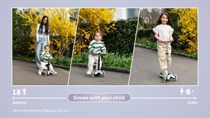 Micro Mini2Grow Deluxe LED 2.0 - Lavender Mist - Kids ages 1 to 6 years