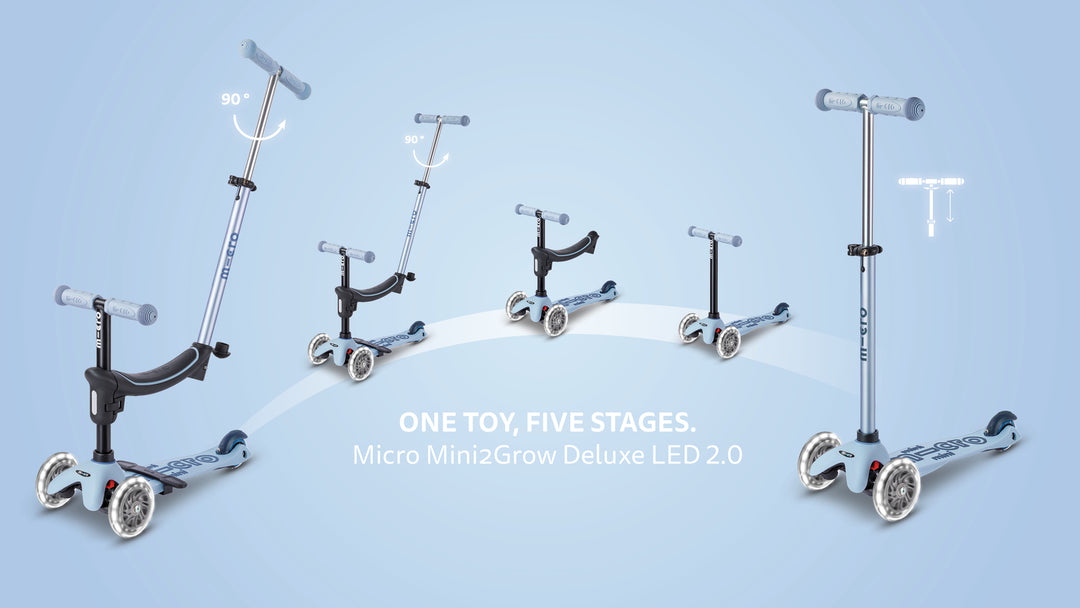 Micro Mini2Grow Deluxe LED 2.0 - Ocean Slate - Kids ages 1 to 6 years