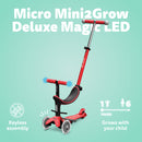 Micro Mini 2 Grow - Magic LED Red - Kids ages 1 to 6 years