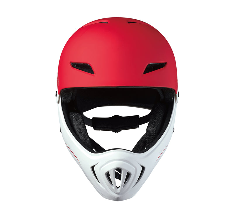 Micro Racing Helmet - White/Red
