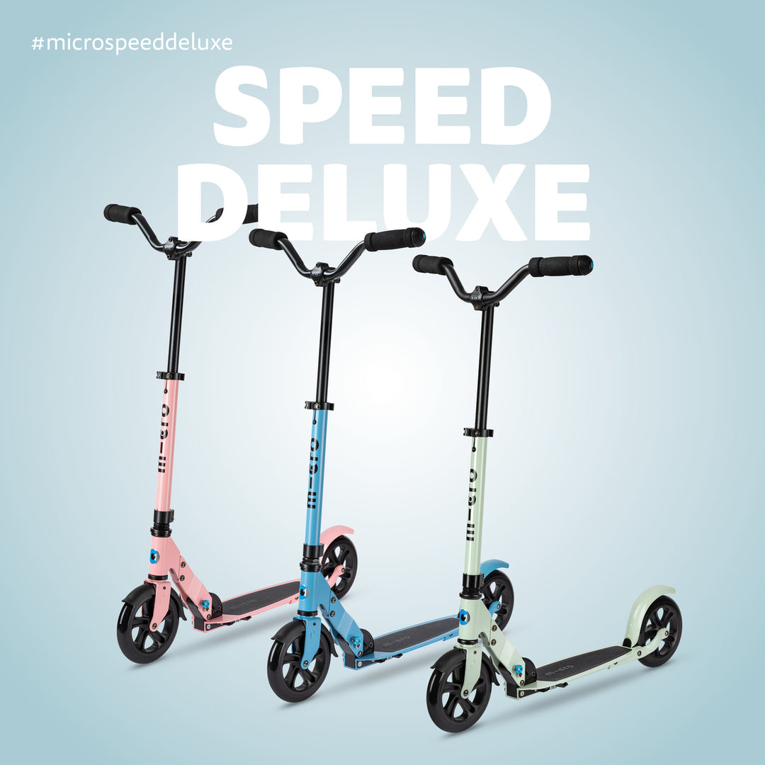 Micro Speed Micro Speed Deluxe Scooter - Neon Rose - Fast & Agile Ride | Teens ...