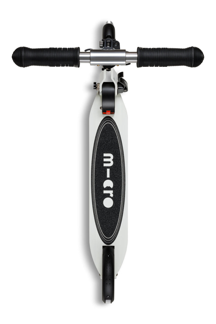 Micro Sprite Scooter - LED Wheels - Glow White - 2-Wheeled Scooter for Kids and Teens