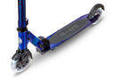 Sprite Neochrome Micro Scooter - LED Wheels - Pearl Blue Purple - 2-Wheeled Scooter for Kids and Adults