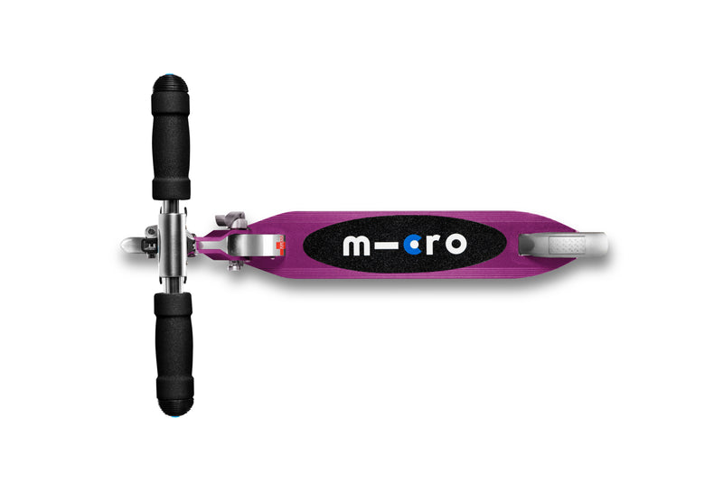 Micro Sprite Scooter - Purple Metallic - 2-Wheeled Scooter for Kids and Teens