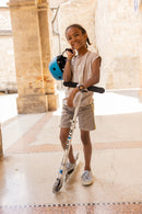 Micro Sprite Scooter - Silver Matt - 2-Wheeled Scooter for Kids and Teens
