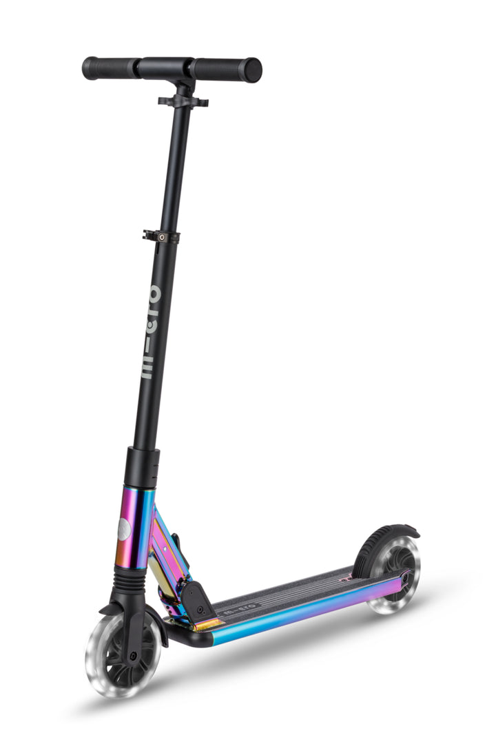 Micro Sprite Suspension Scooter - LED Neochrome - 2-Wheeled Scooter for Kids and Adults